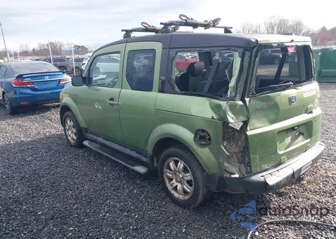 2007 Honda Element Ex from USA, damaged, VIN 5J6YH28787L012098